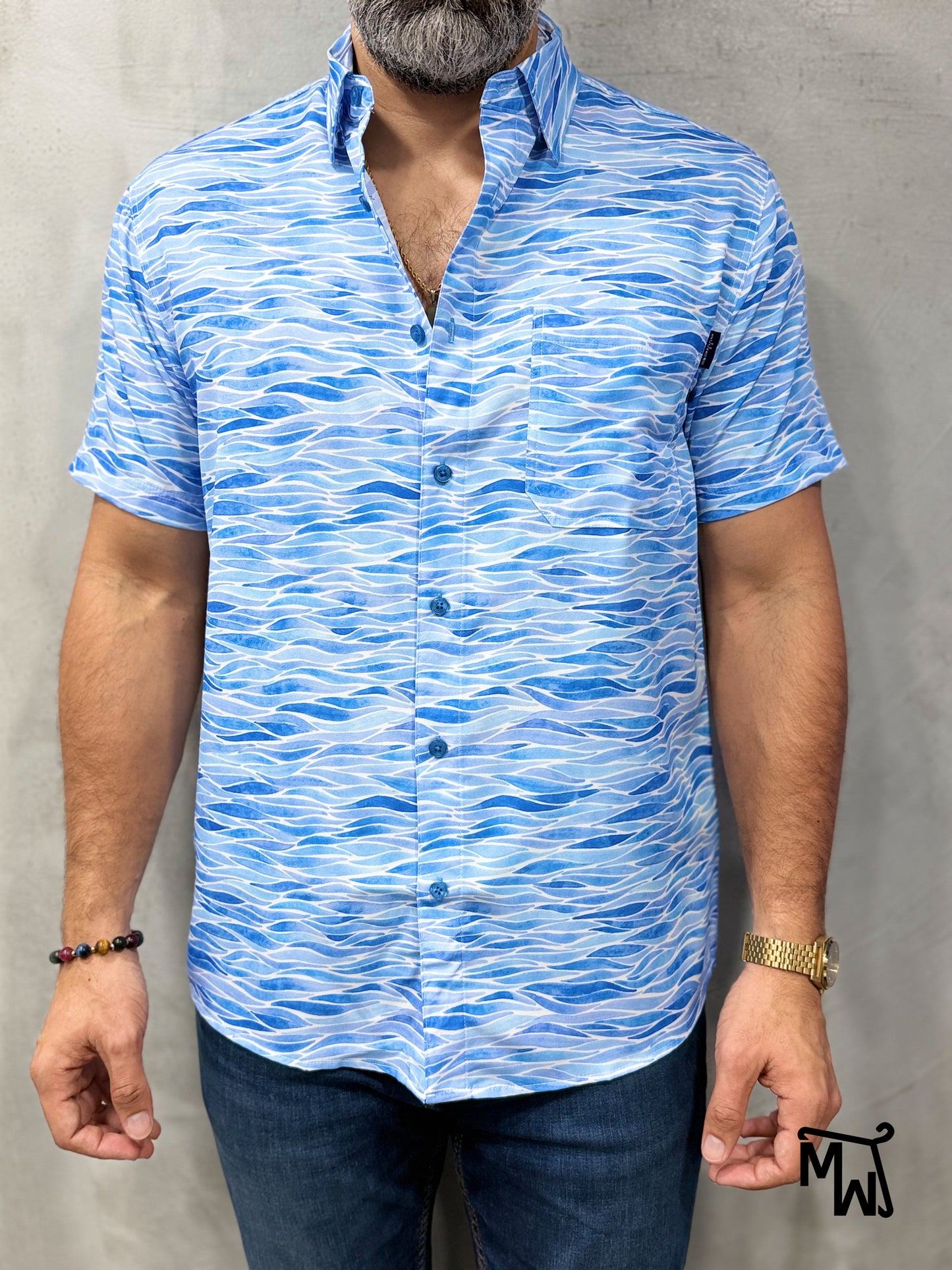 Camisa Híbrida "Lake" (Normal Fit)