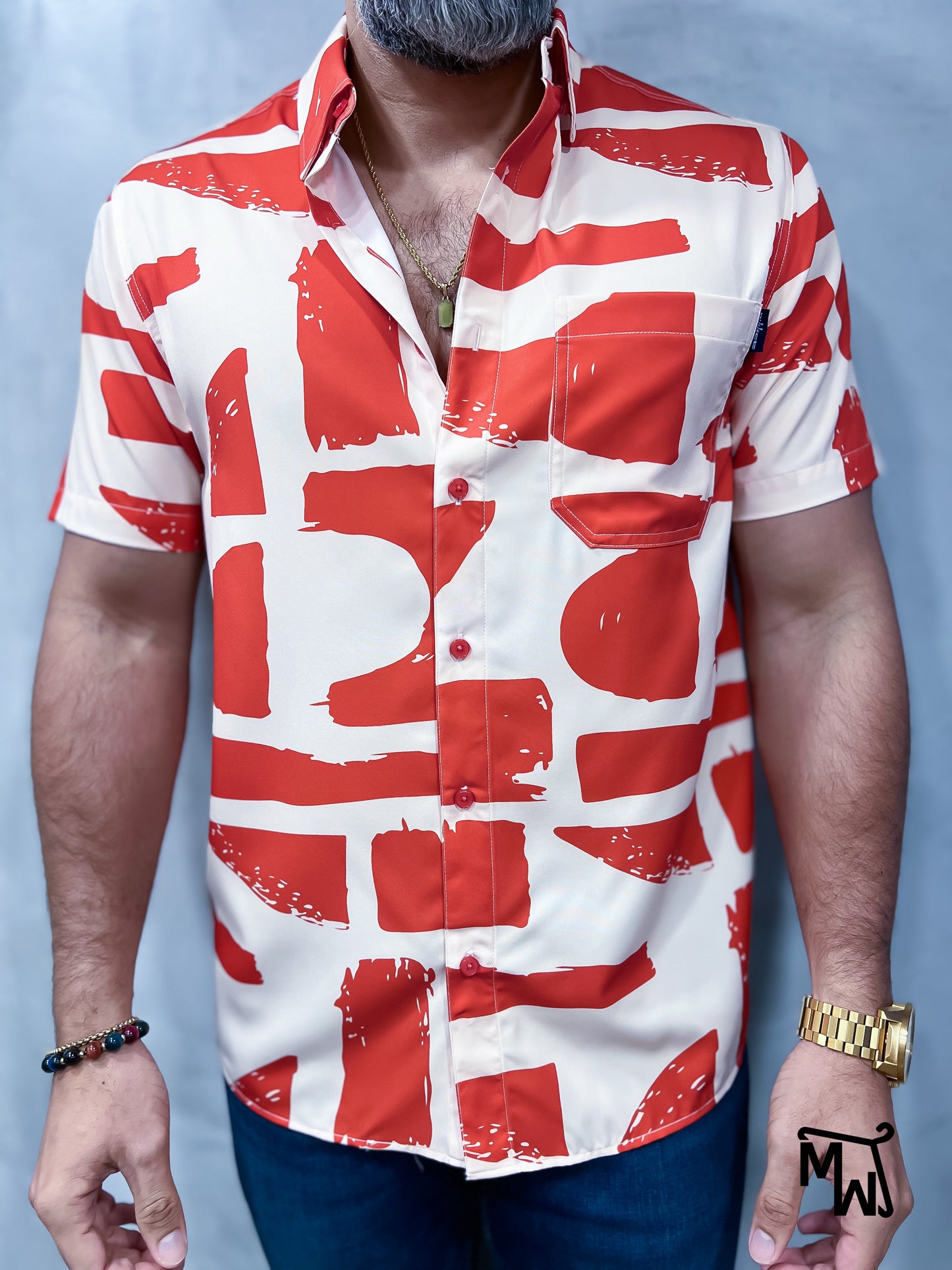 Camisa Híbrida- “Santa’s Favorite” (Normal Fit)