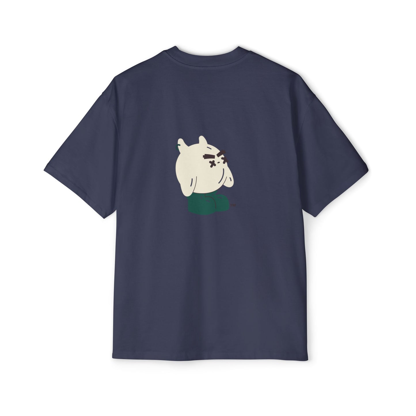 MW Casual Oversized Tee with Playful Graphic – Perfect Gift for Men, Streetwear Staple, Relaxed Fit, Everyday Comfort, Gift for Him
