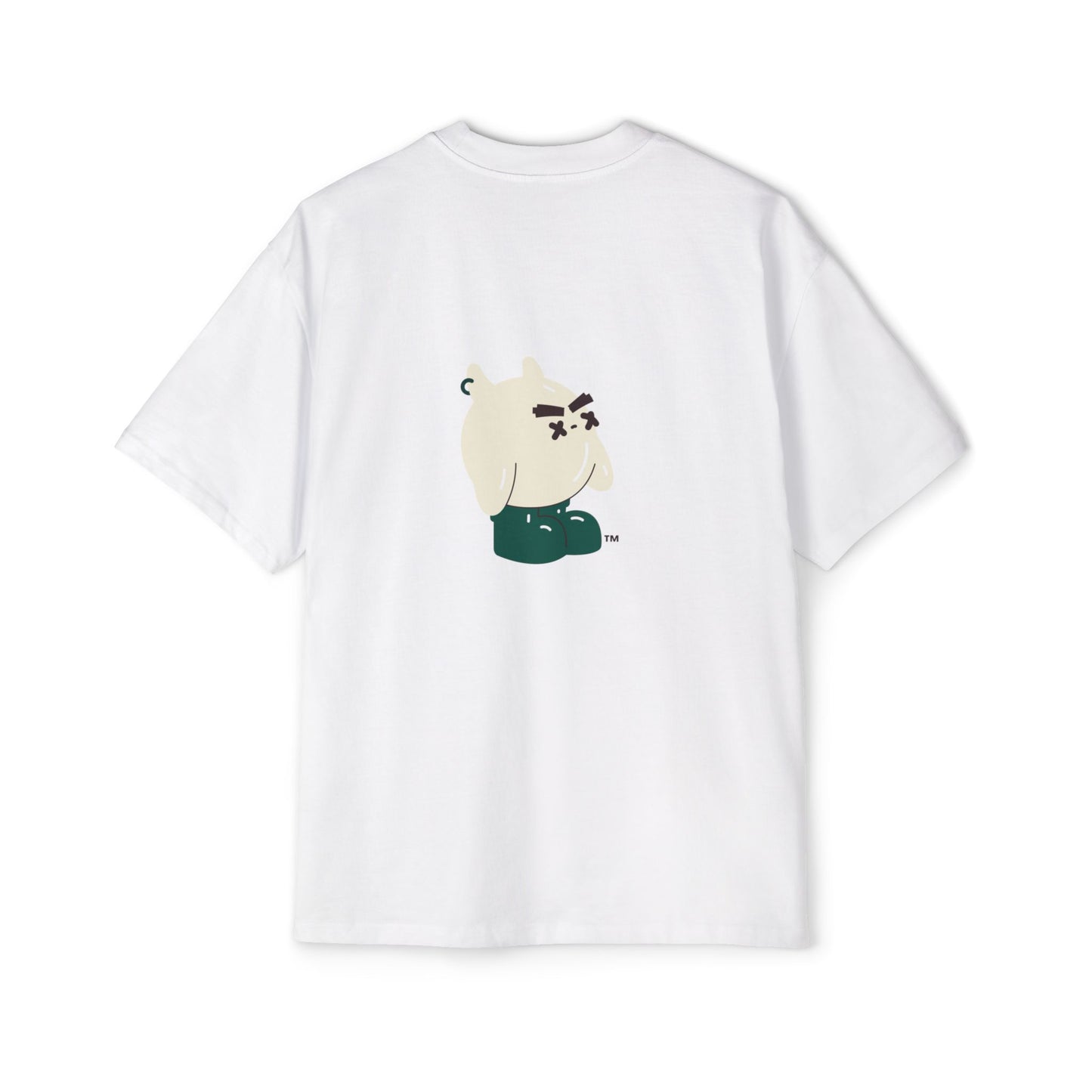 MW Casual Oversized Tee with Playful Graphic – Perfect Gift for Men, Streetwear Staple, Relaxed Fit, Everyday Comfort, Gift for Him