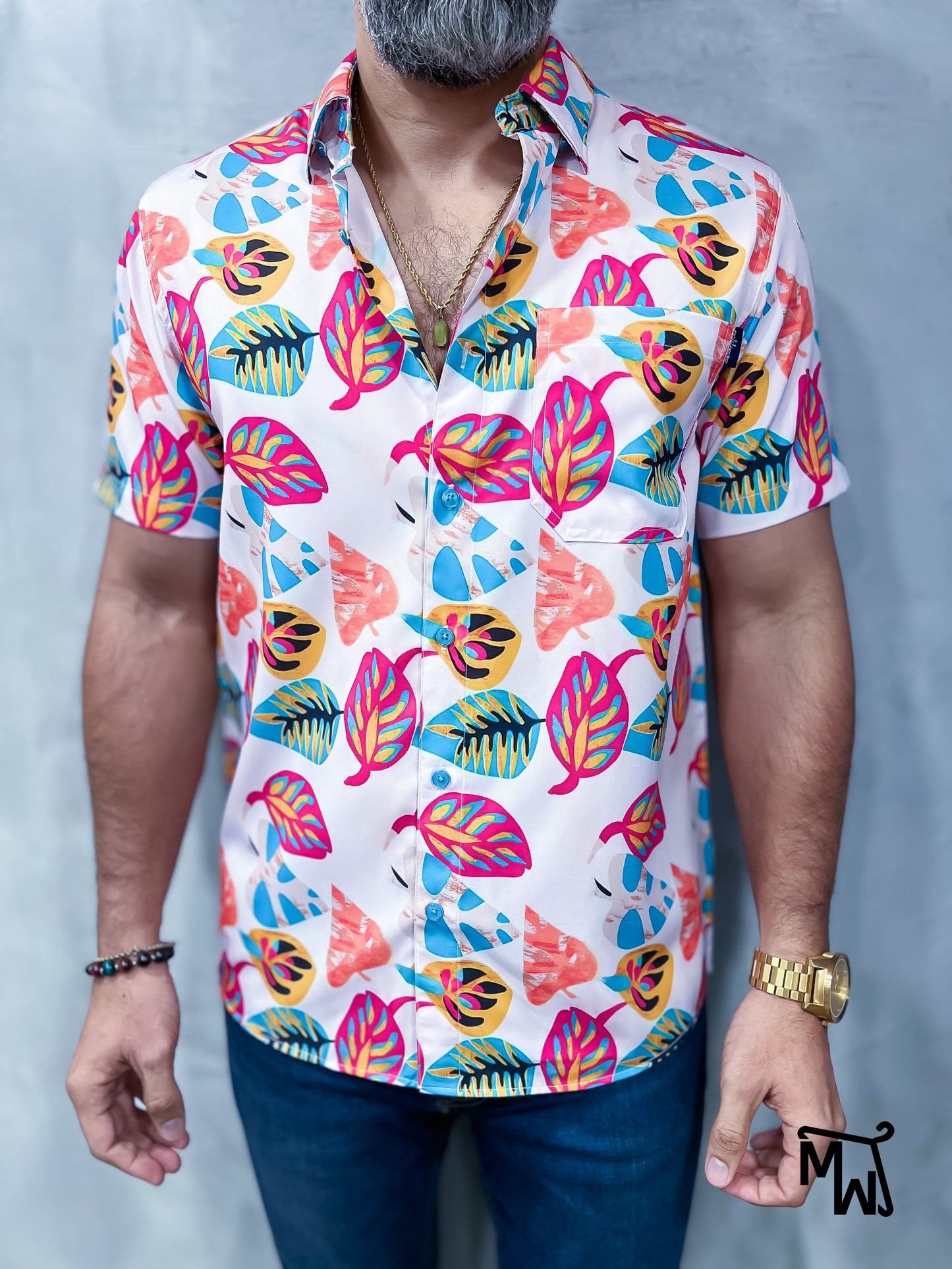 Camisa Híbrida- “Joyful Jingles” (Normal Fit)