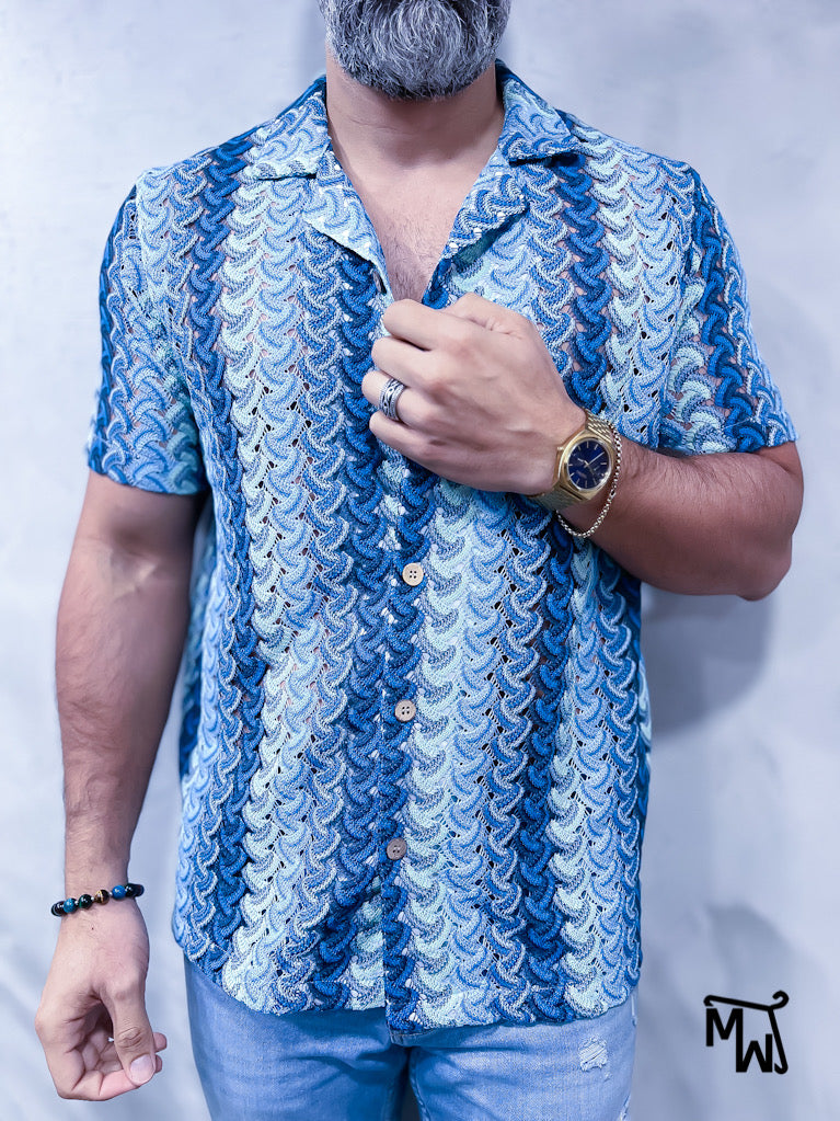 Camisa Manga Corta Resort “Breezy Palms”
