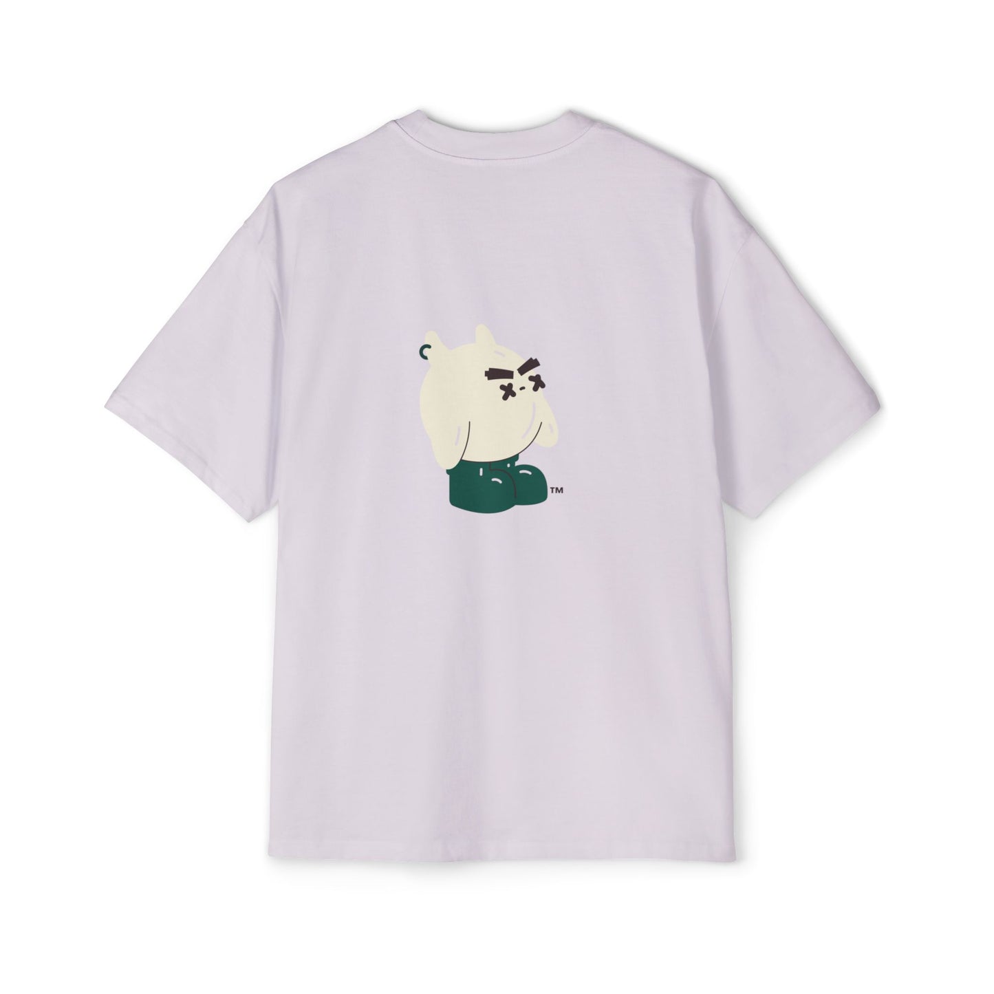 MW Casual Oversized Tee with Playful Graphic – Perfect Gift for Men, Streetwear Staple, Relaxed Fit, Everyday Comfort, Gift for Him