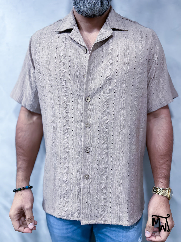 Camisa Manga Corta Resort “Moonstone Bay”