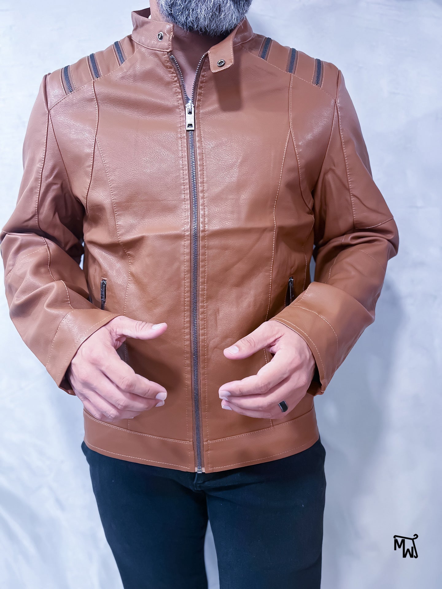 Jacket PU "Barcelona" (Normal Fit)