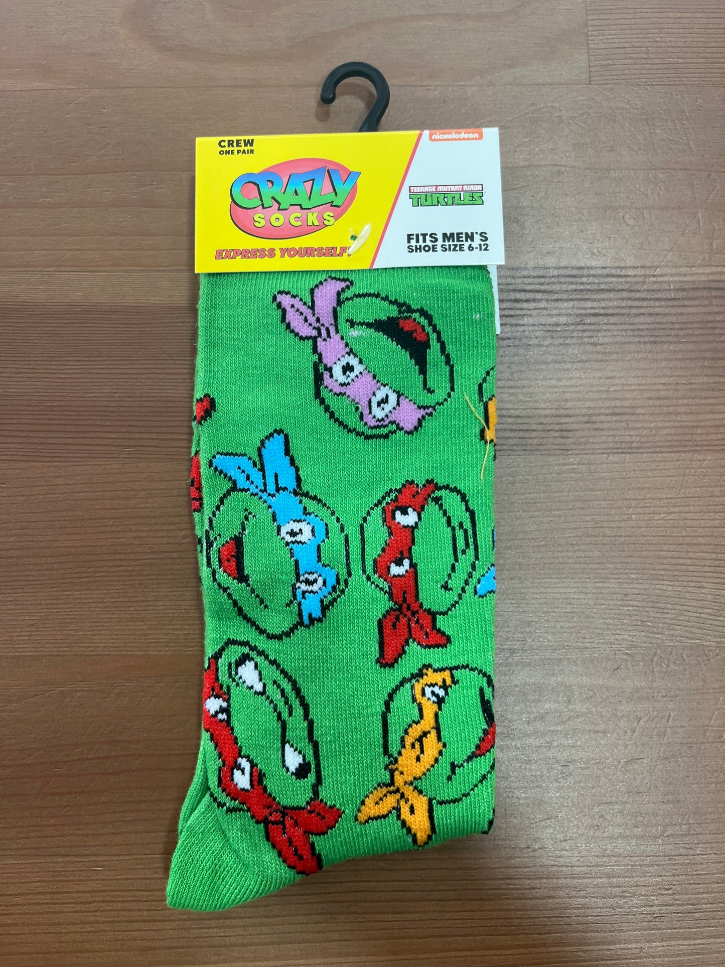 Crazy Socks - Ninja Turtles