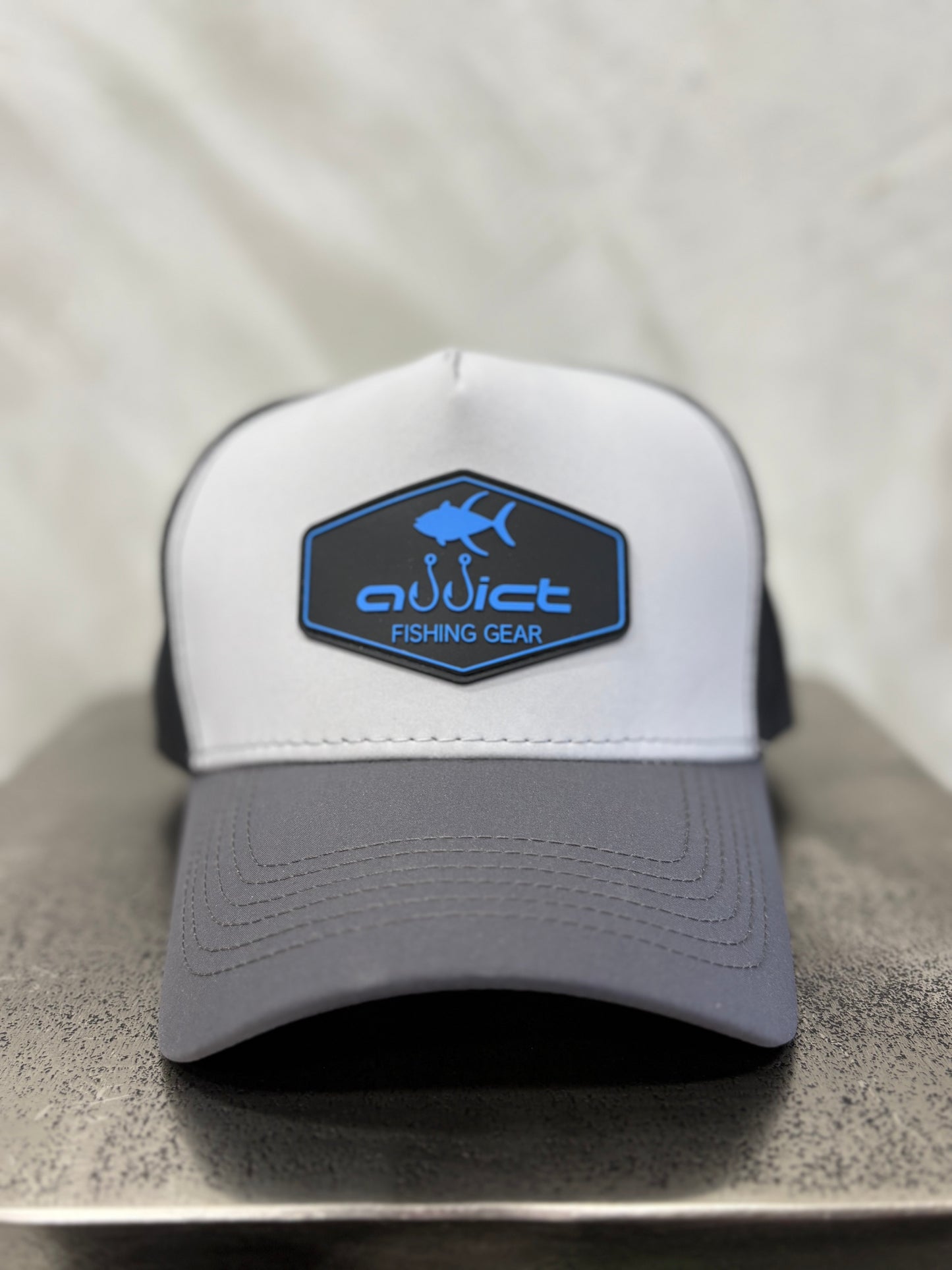 Gorra Addict (GRAY/BLACK/BLUE)