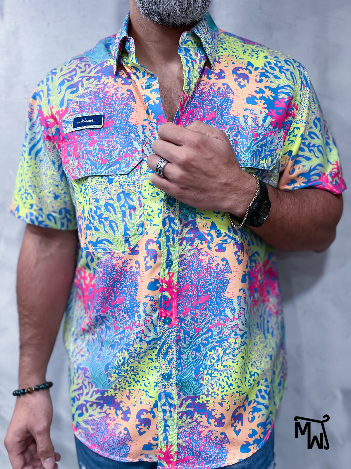 Camisa Performance (Bote) "Coral" (Normal Fit)