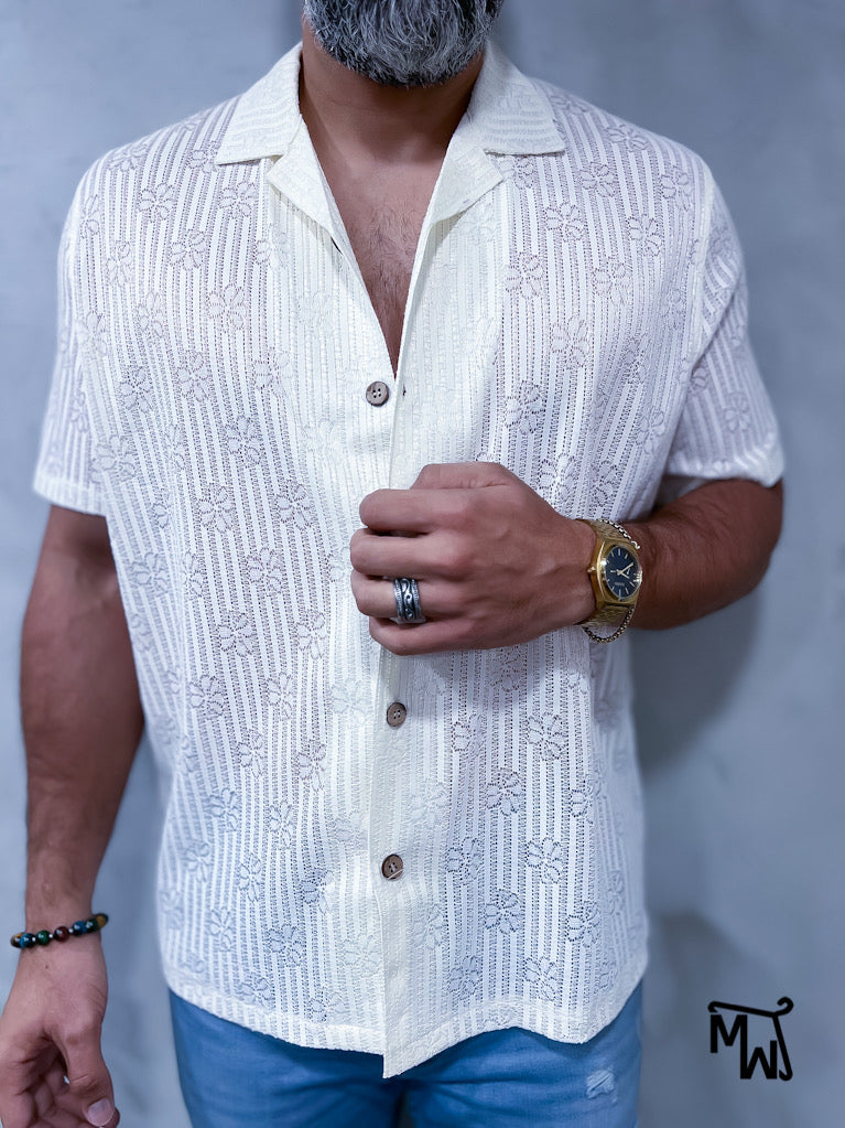 Camisa Manga Corta Resort “Chasing Sunsets”