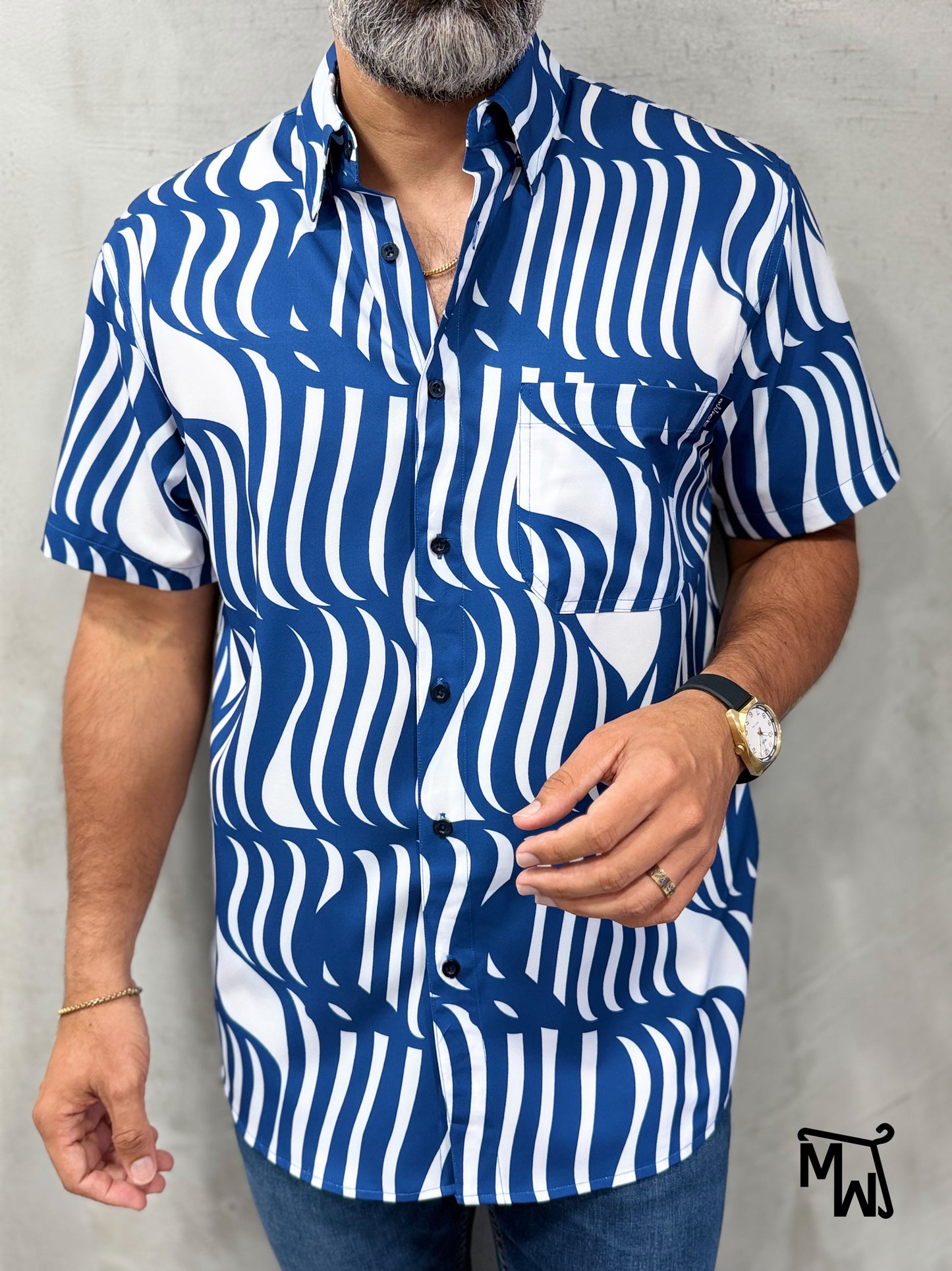 Camisa Híbrida "Daylight Coast" (Normal Fit)
