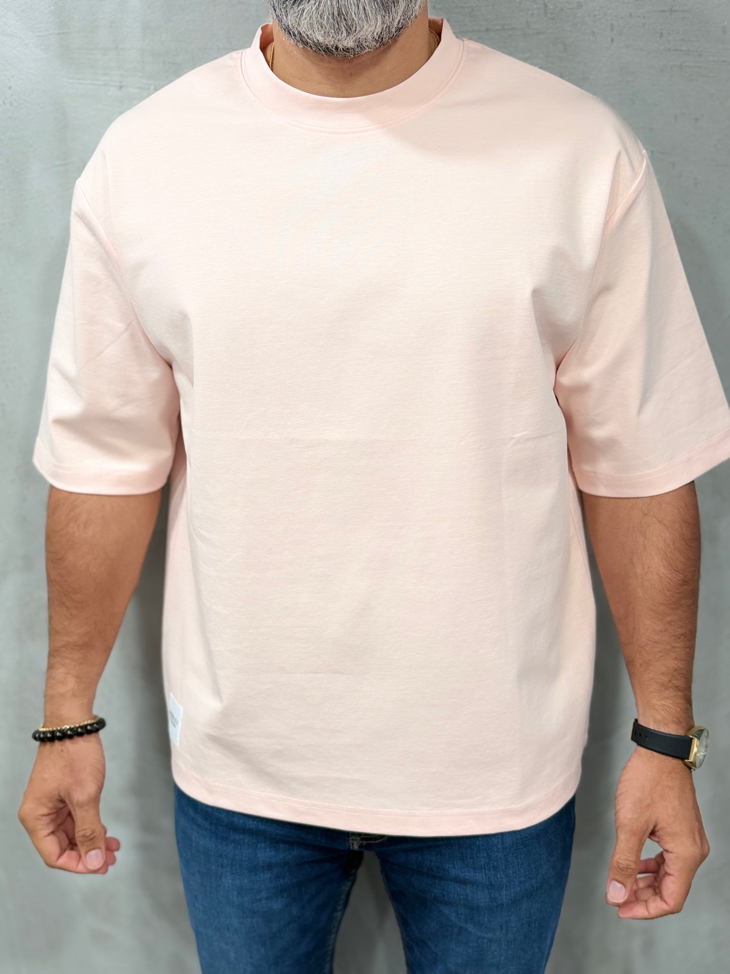 Addict T-shirt Oversized- PINK