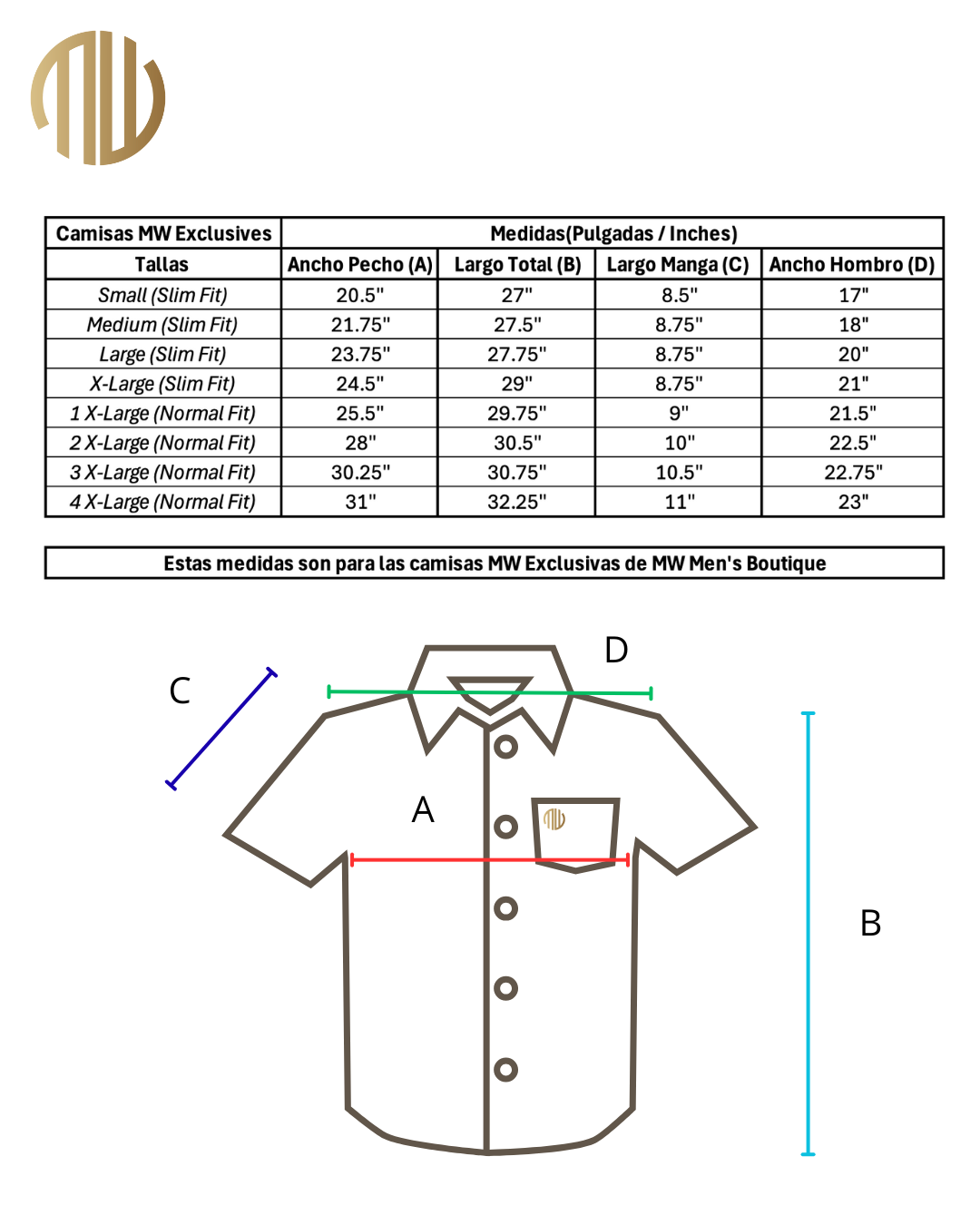 Camisa MWS13-003 "Dame La Mano Paloma" (S13)