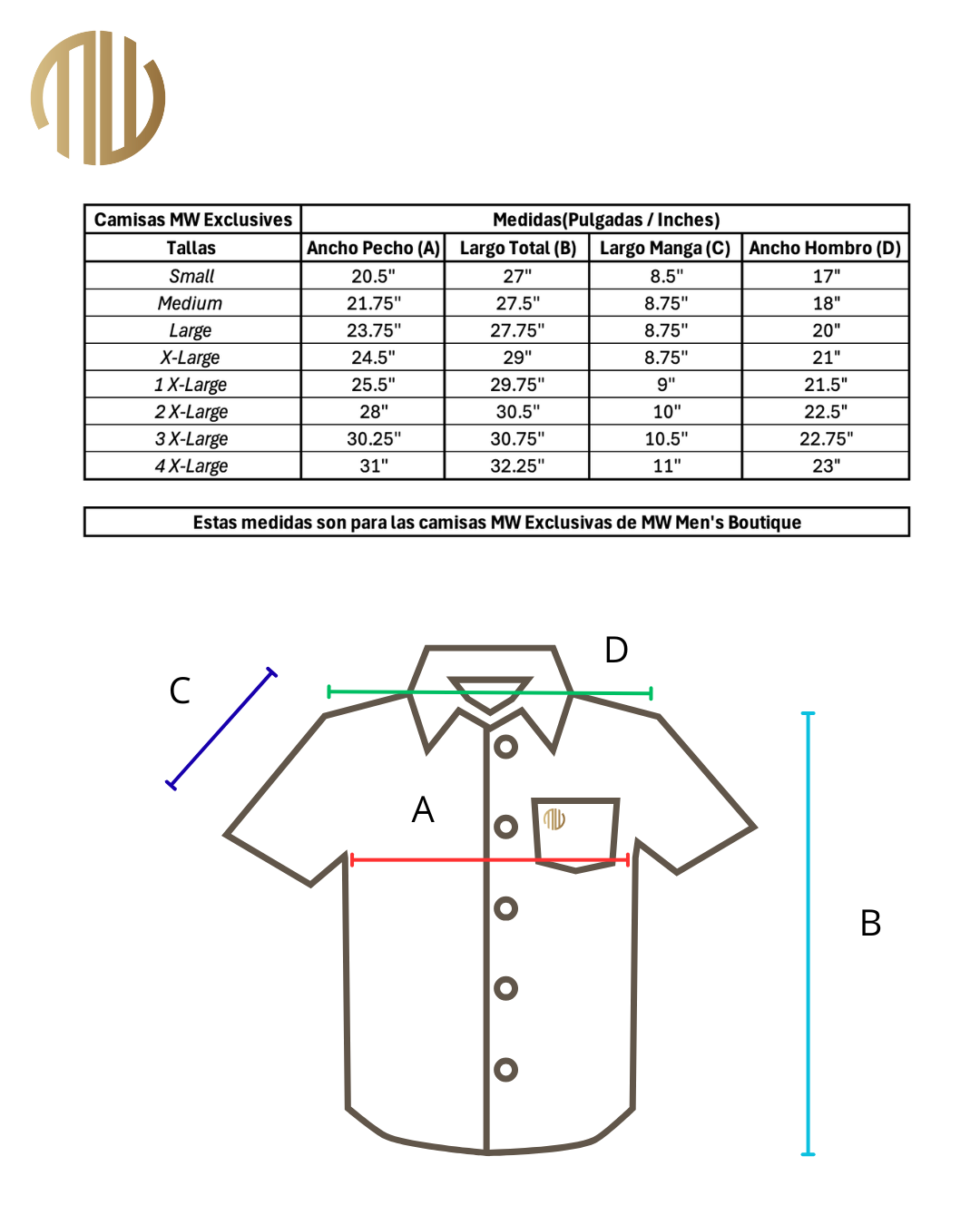 Camisa MWS12-008 "Peace" (S12)