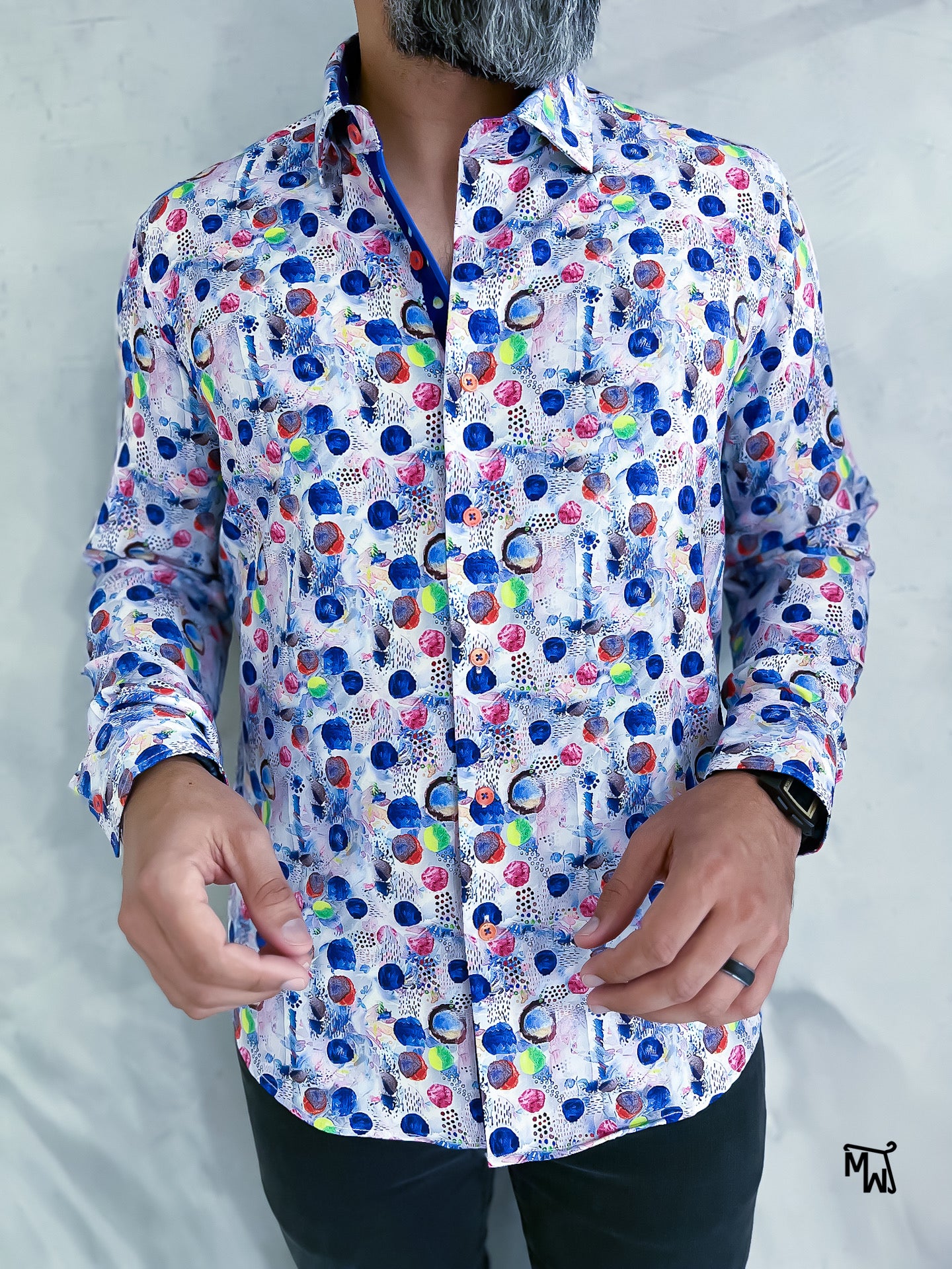 Camisa Manga Larga- “La guancha” (Slim Fit)