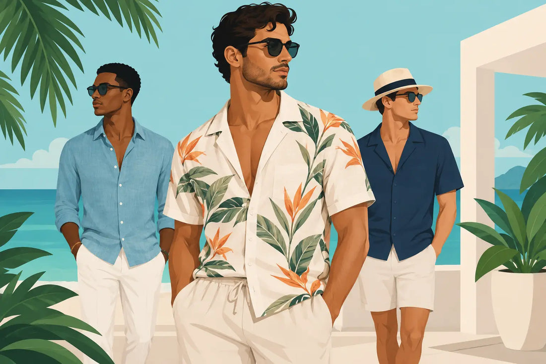 Tendencias moda masculina caribeña 2026