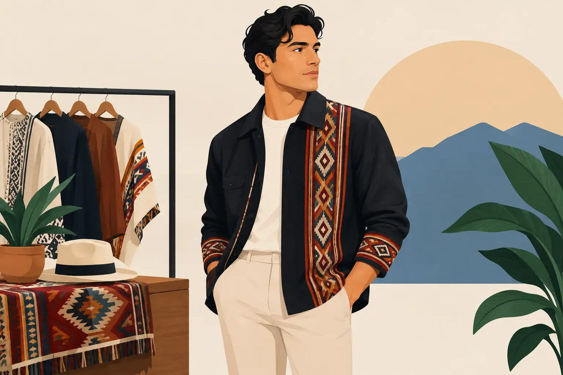 Ropa con identidad cultural para hombre con estilo
