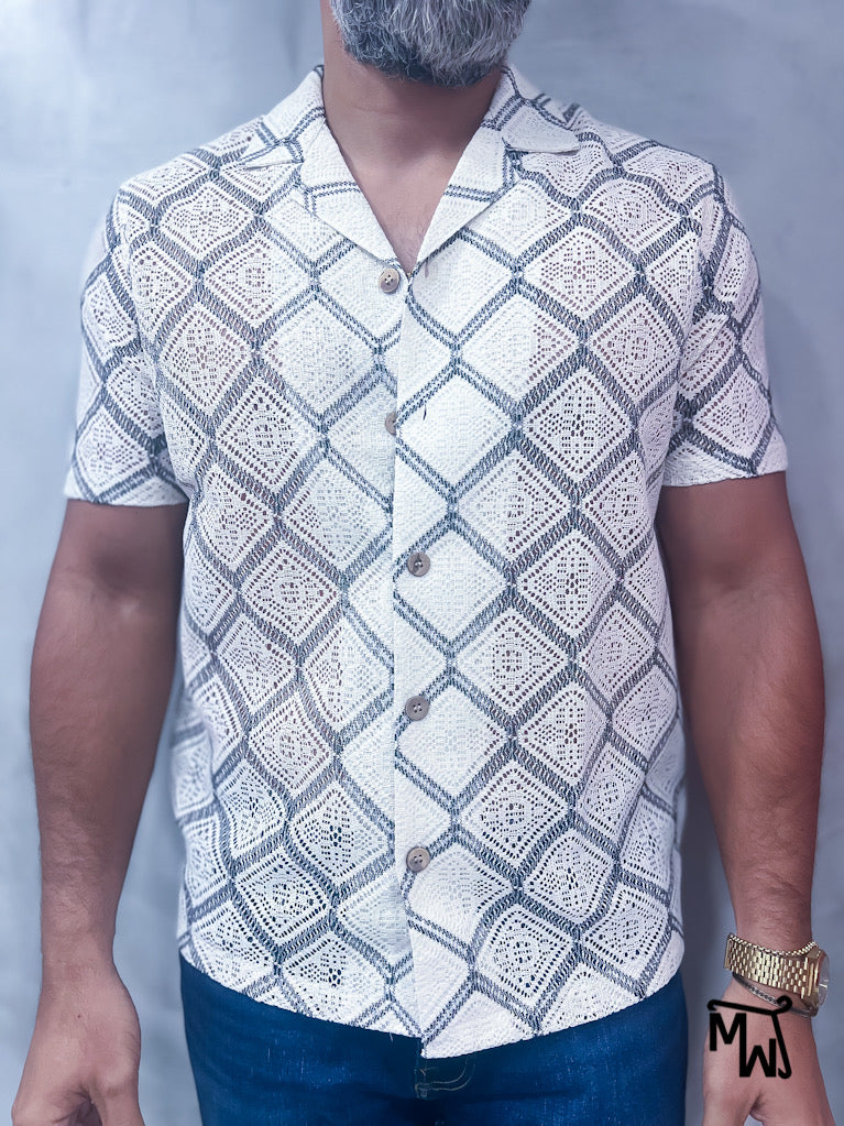 Camisa Manga Corta Resort “Miami Vice”