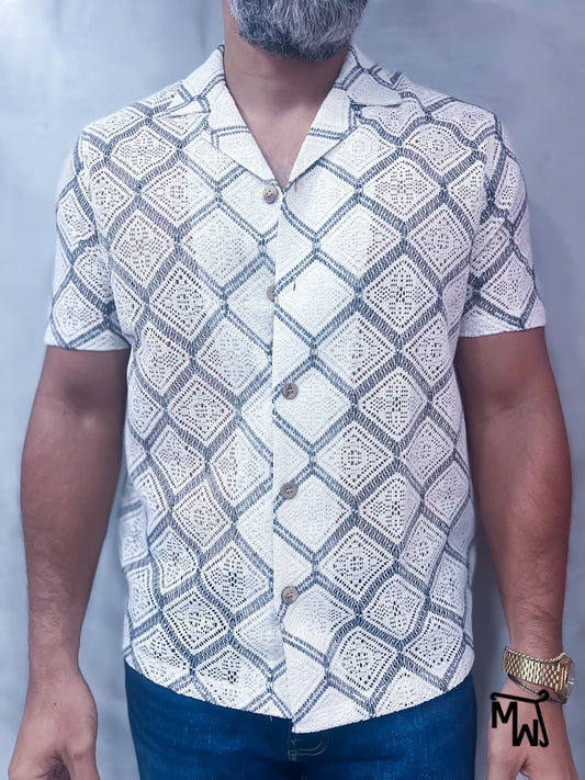 Camisa Manga Corta Resort “Miami Vice”