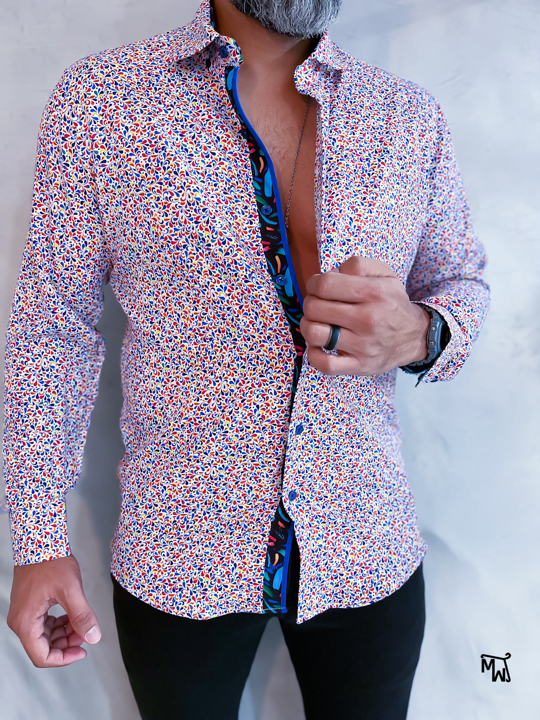 Camisa Manga Larga “El Carnaval” (Slim Fit)