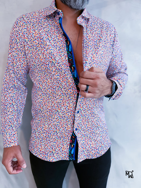 Camisa Manga Larga “El Carnaval” (Slim Fit)
