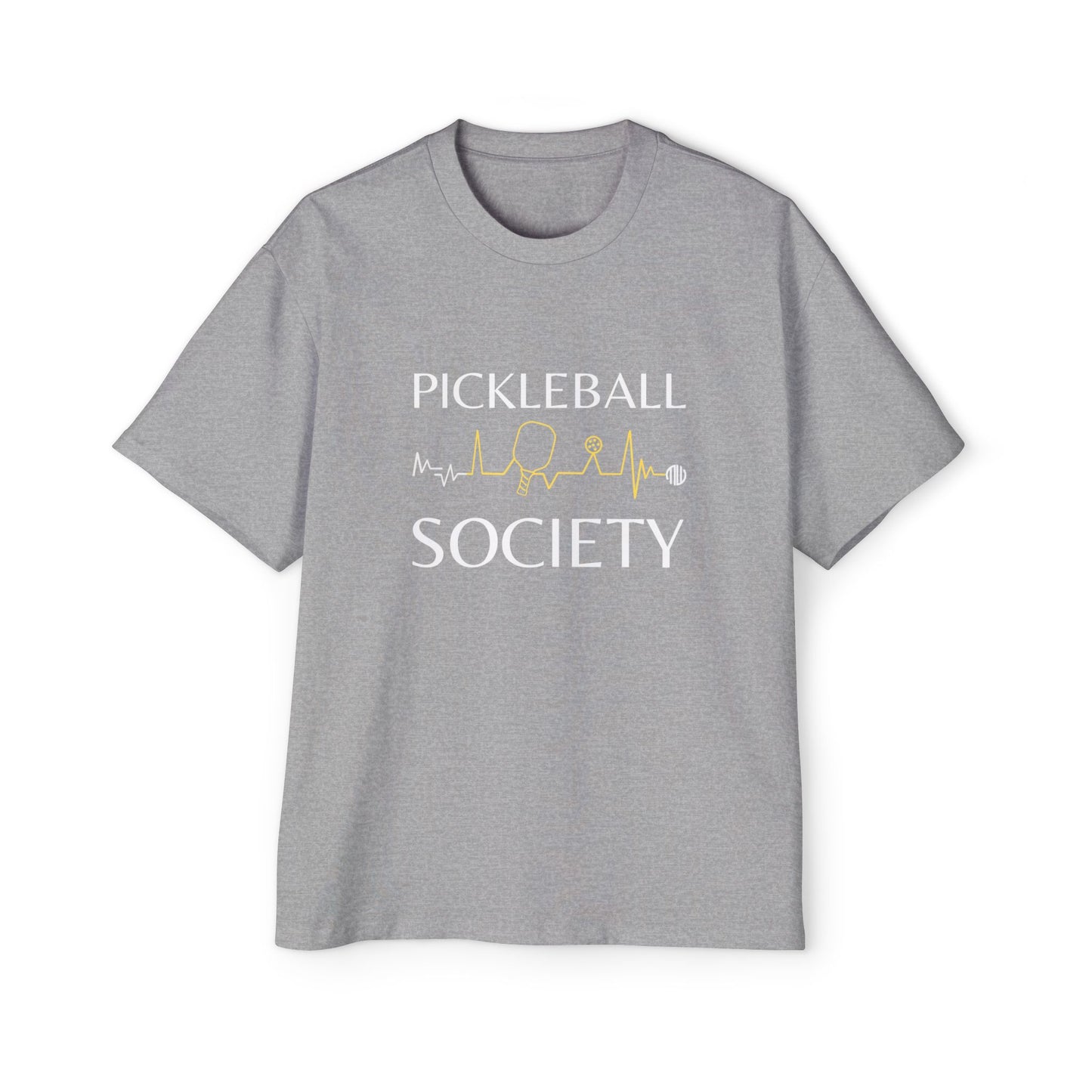 MW Pickleball Society Oversized Tee - Fun Casual Wear for Pickleball Lovers