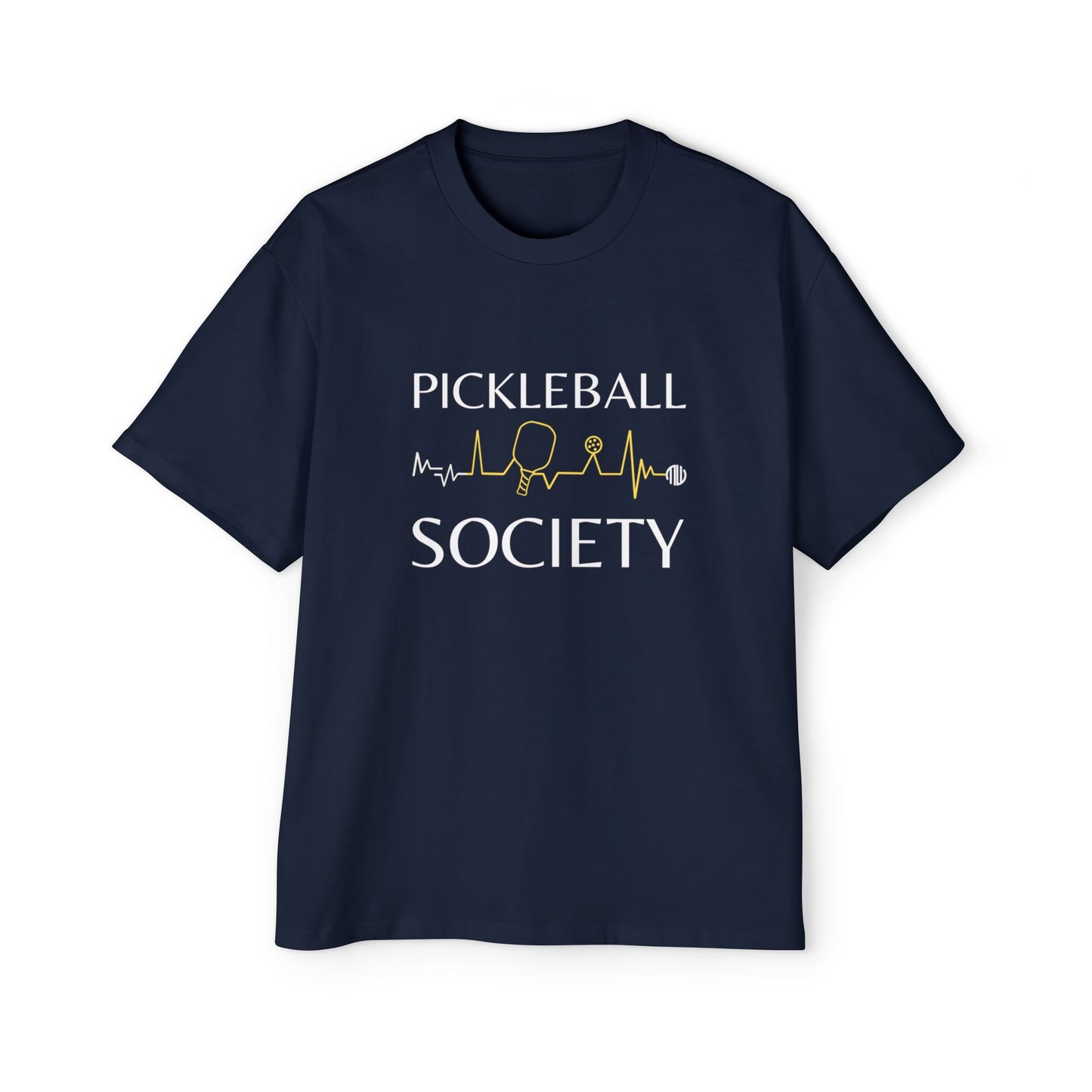 MW Pickleball Society Oversized Tee - Fun Casual Wear for Pickleball Lovers