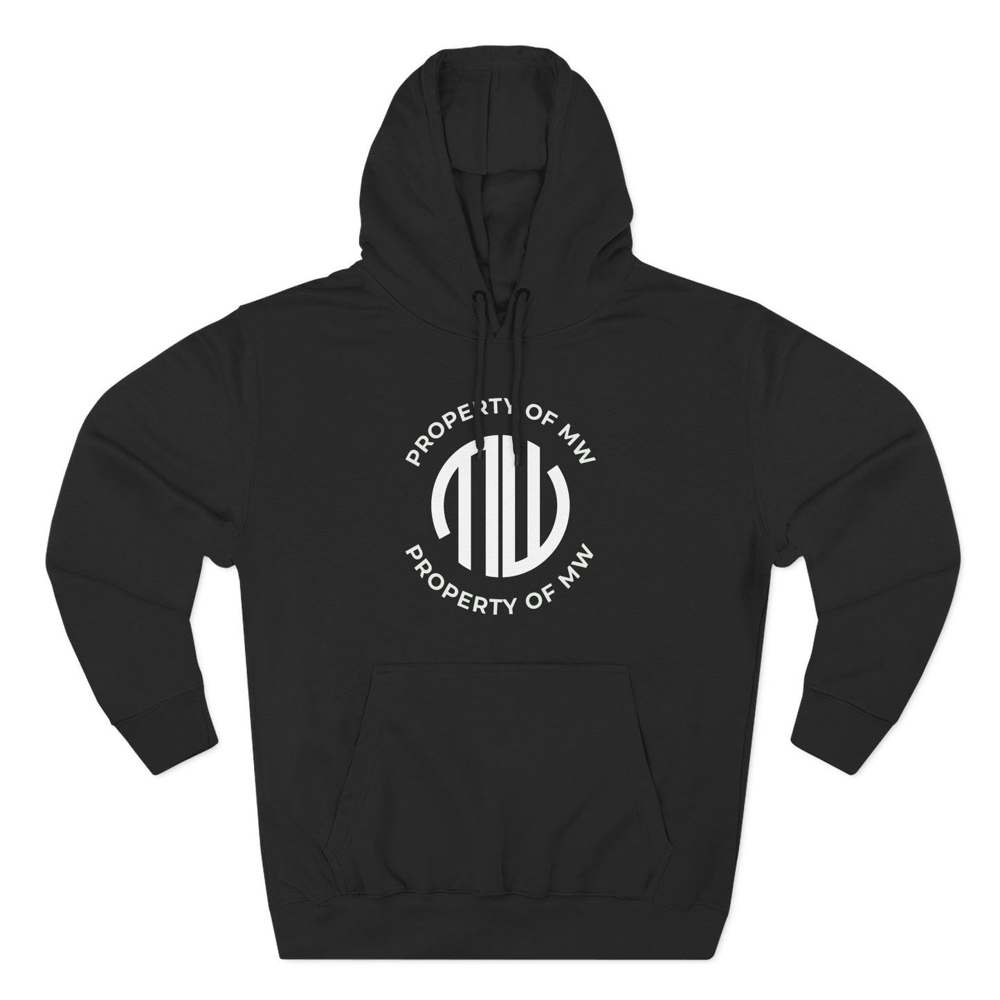 Property of MW // Three-Panel Fleece Hoodie (On-Demand / Online Only)