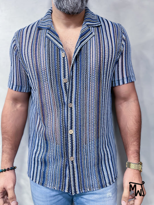 Camisa Manga Corta Resort “Salt in the air”