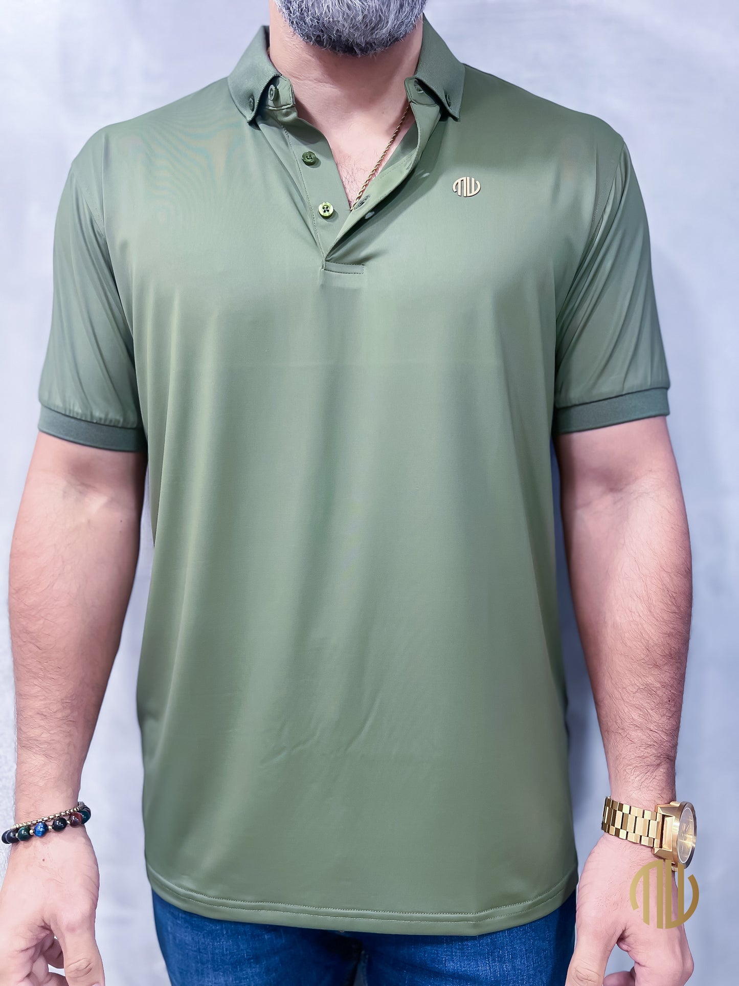 MW POLO OLIVE 24K
