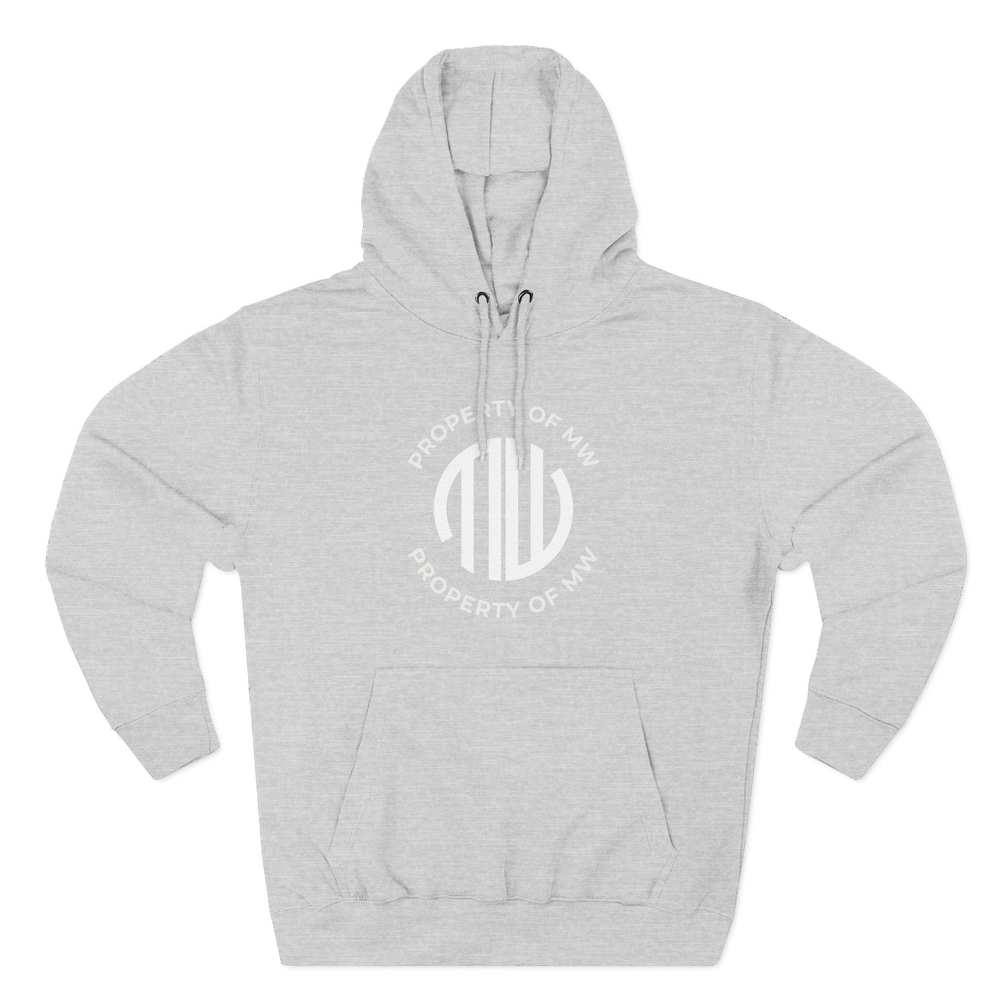 Property of MW // Three-Panel Fleece Hoodie (On-Demand / Online Only)