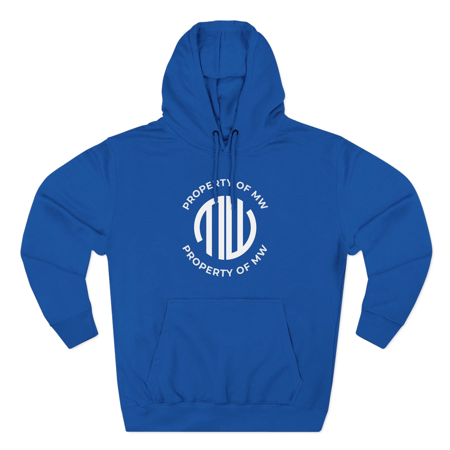 Property of MW // Three-Panel Fleece Hoodie (On-Demand / Online Only)