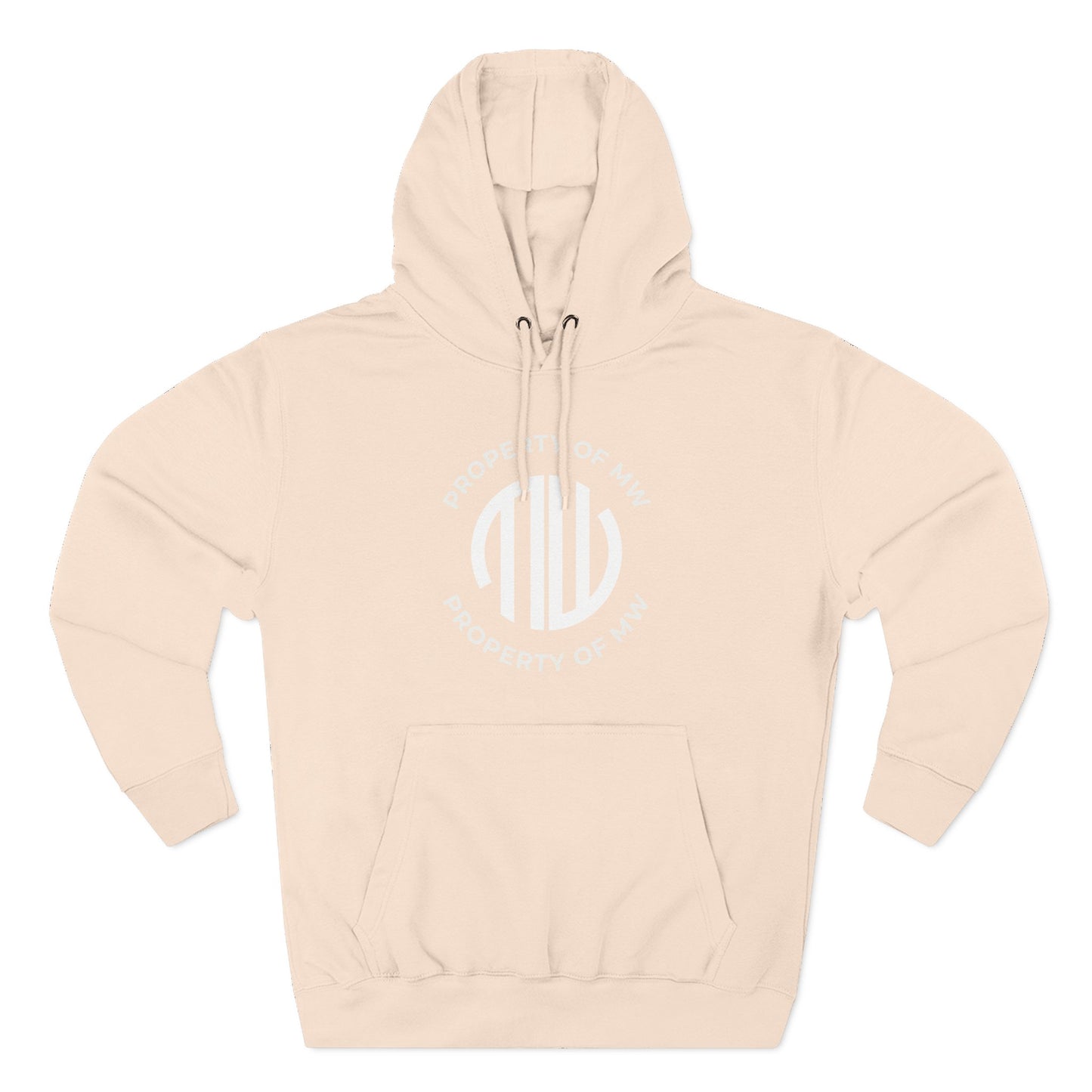 Property of MW // Three-Panel Fleece Hoodie (On-Demand / Online Only)