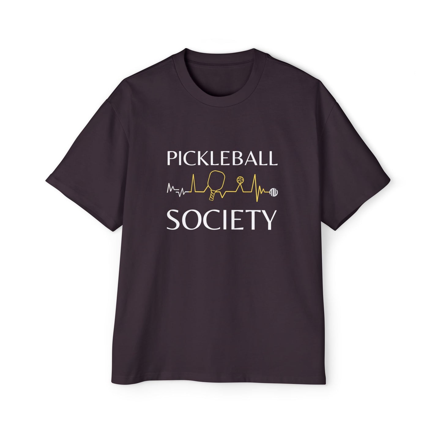 MW Pickleball Society Oversized Tee - Fun Casual Wear for Pickleball Lovers