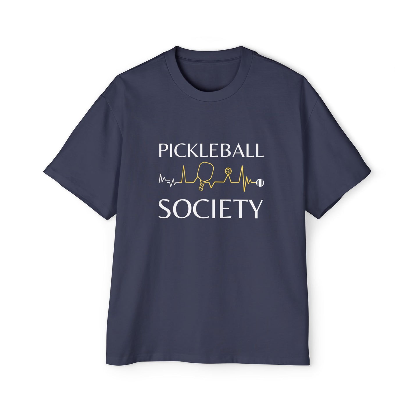 MW Pickleball Society Oversized Tee - Fun Casual Wear for Pickleball Lovers