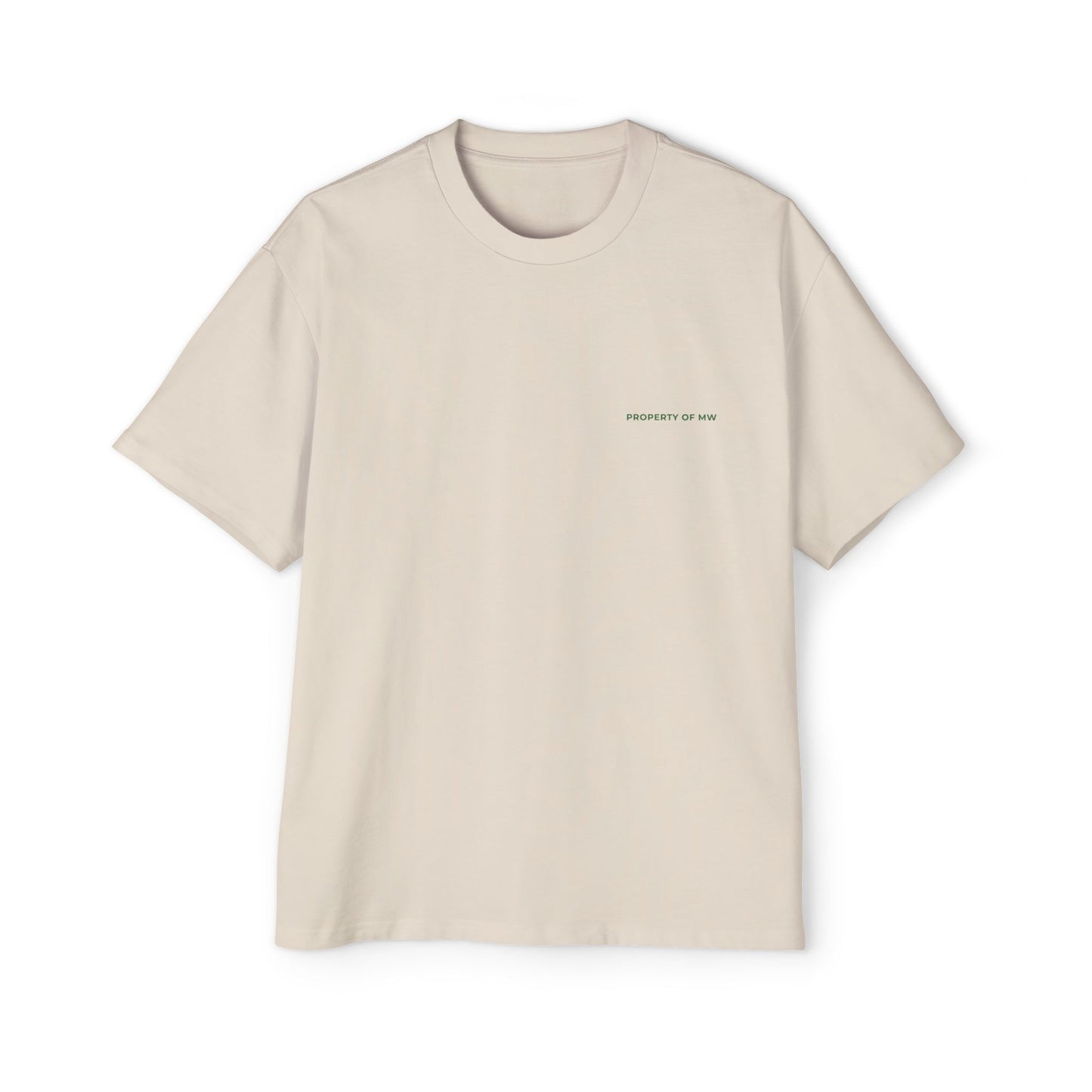 MW Tennis Society Oversized Tee - Fun Casual Wear for Tennis Lovers