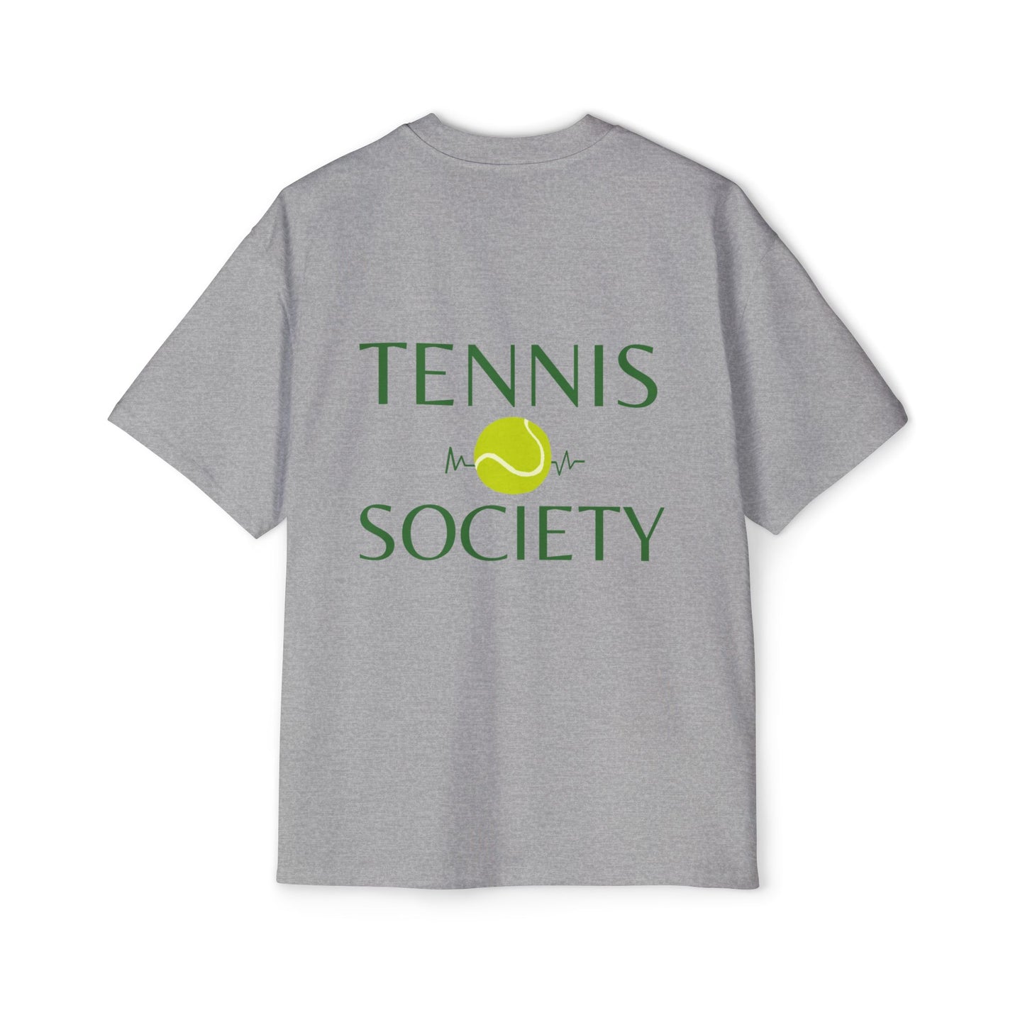 MW Tennis Society Oversized Tee - Fun Casual Wear for Tennis Lovers