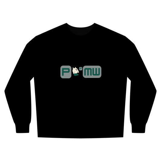 POFMW Cool Urban Crewneck Sweatshirt, Cozy Streetwear, Gift for Friends, Casual Outfit, Unisex Fashion, Everyday Wear