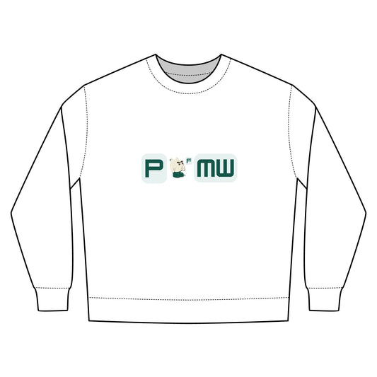 POFMW Cool Urban Crewneck Sweatshirt, Cozy Streetwear, Gift for Friends, Casual Outfit, Unisex Fashion, Everyday Wear