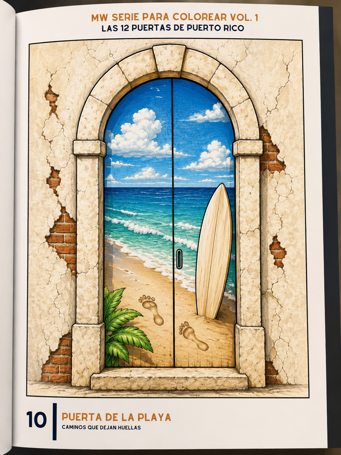Libro para colorear Las 12 Puertas de Puerto Rico | Coloring Book, de Printify, vista 6