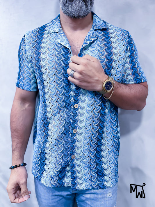 Camisa Manga Corta Resort “Breezy Palms”