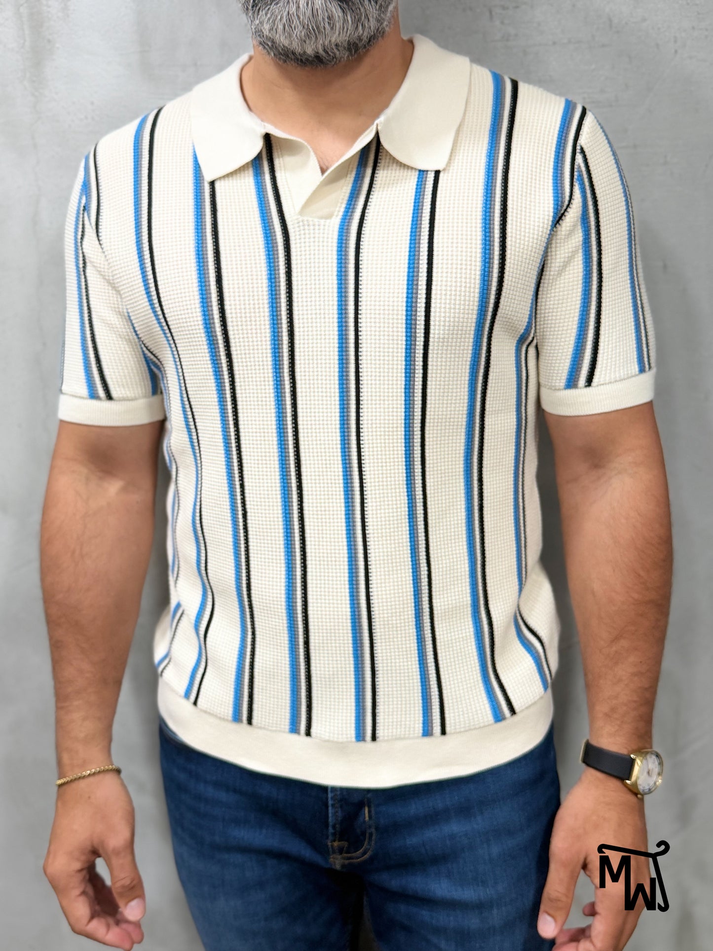 Camisa Polo Crochet “Coconut Coast” (Normal Fit)