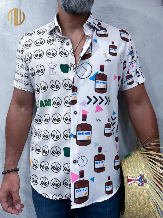 🇵🇷 PR Edition - Camisa MWPR-004 "AM-Café, PM-RONquí" (S11)
