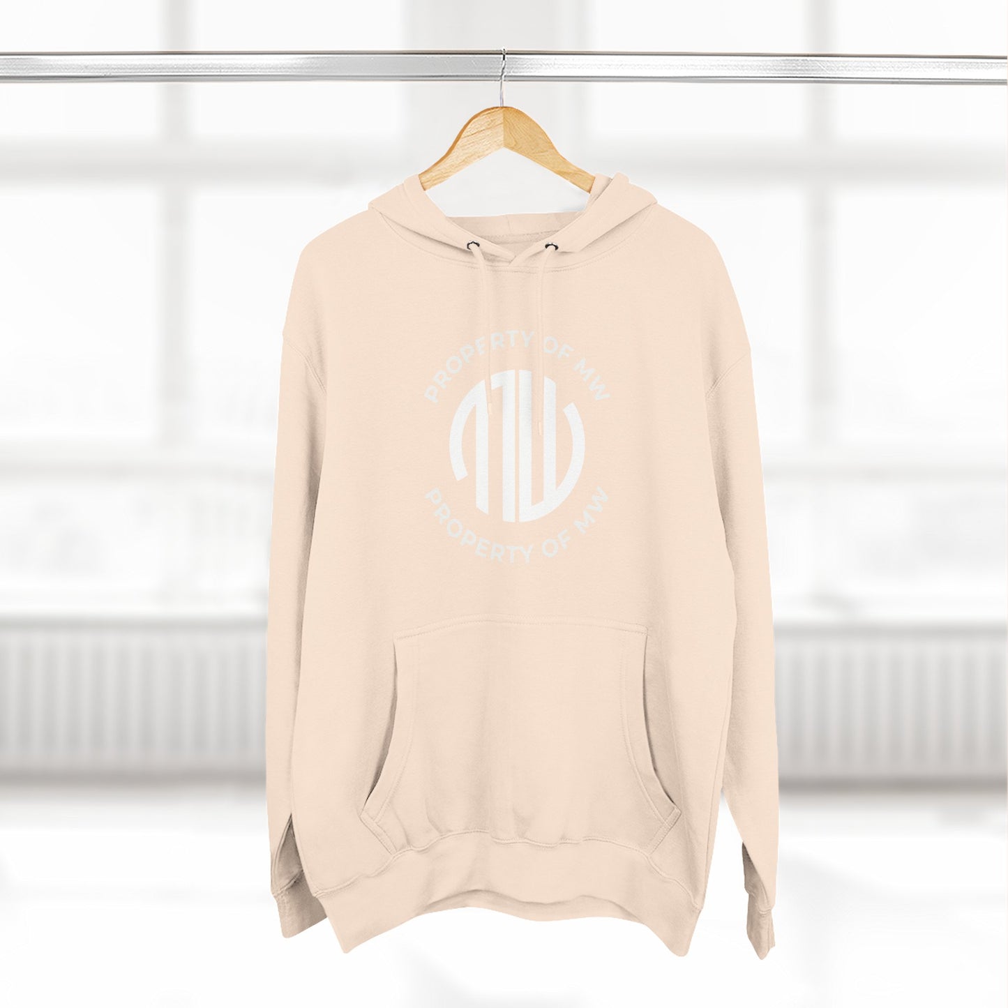 Property of MW // Three-Panel Fleece Hoodie (On-Demand / Online Only)
