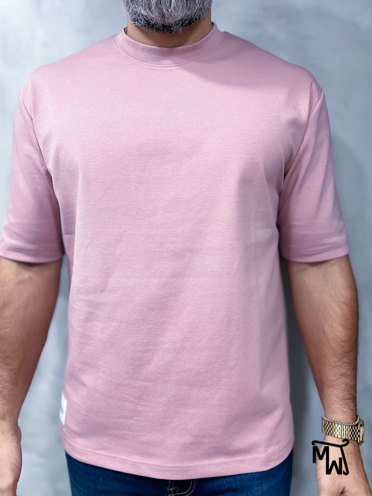 Addict T-shirt Oversized- LAVENDER