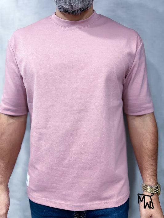 Addict T-shirt Oversized- LAVENDER