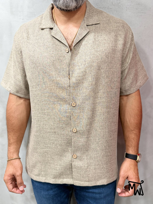 Camisa Manga Corta Crochet “Canyon Coast” (Normal FIT)