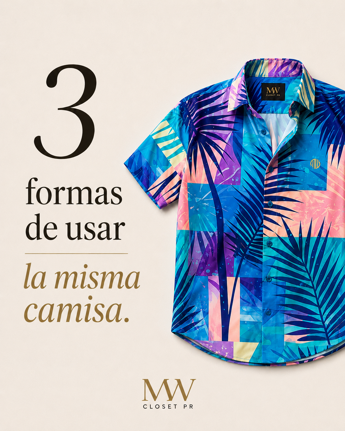 Producto MW El Yunque | Camisa Exclusiva · Temporada 15, de MW Closet PR, vista 3