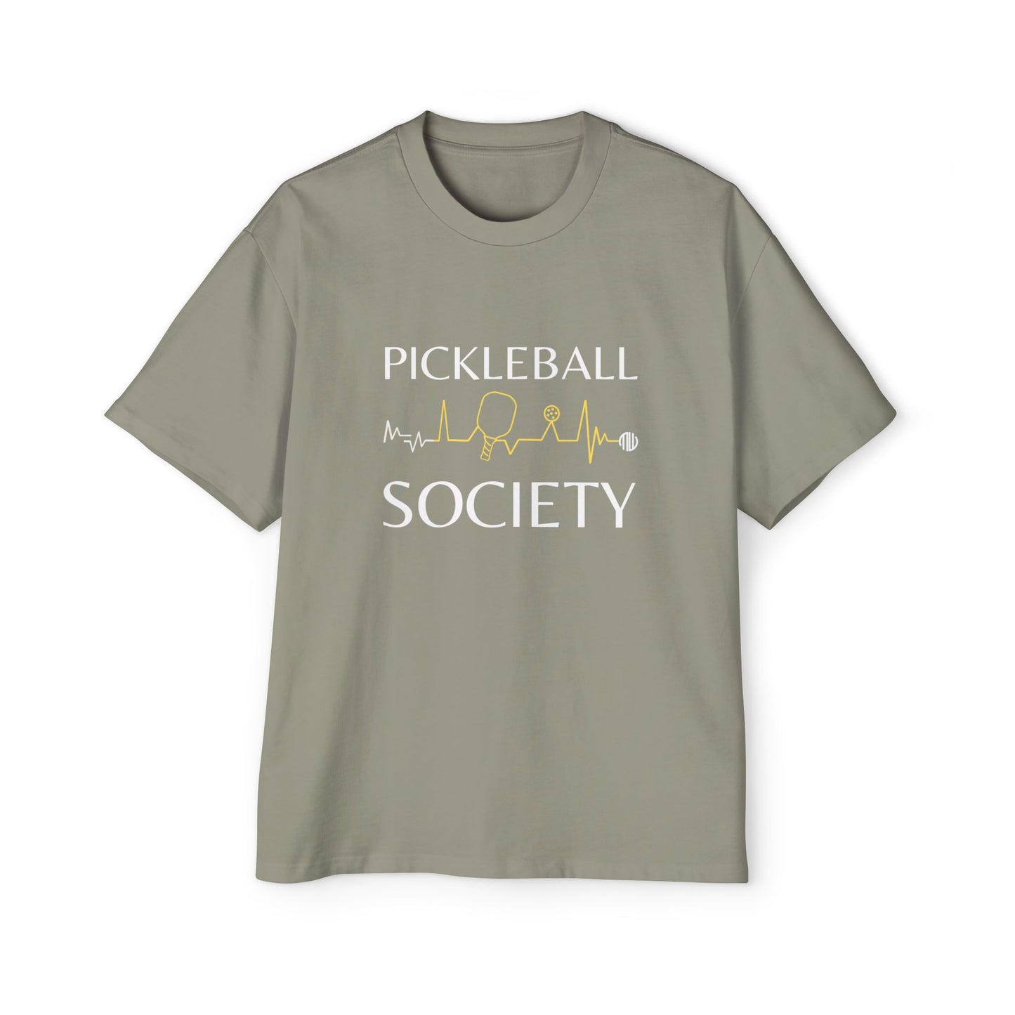 MW Pickleball Society Oversized Tee - Fun Casual Wear for Pickleball Lovers