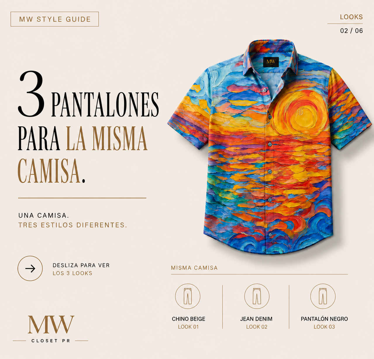 Producto MW Rincón | Camisa Exclusiva · Temporada 15, de MW Closet PR, vista 3