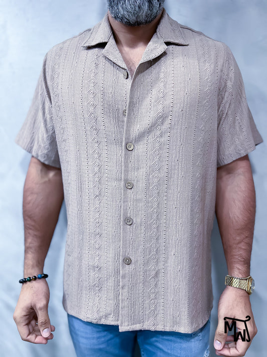 Camisa Manga Corta Resort “Moonstone Bay”